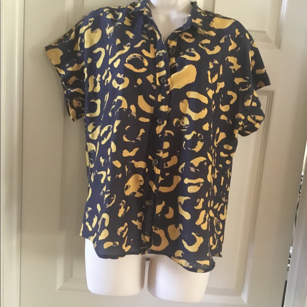 SAM & LAVI ANTHROPOLOGIE SHIRT SMALL